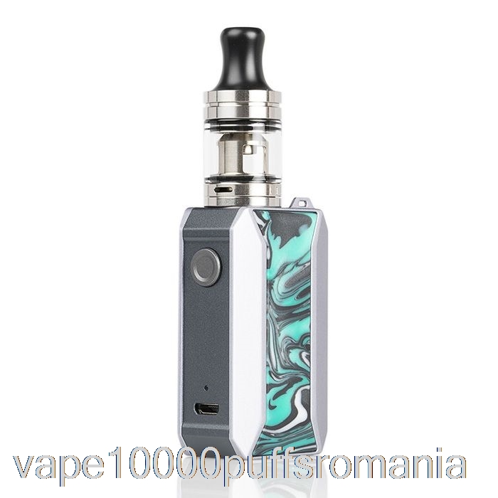 Vape Romania Voopoo Drag Baby Trio 25w Starter Kit Teal Blue